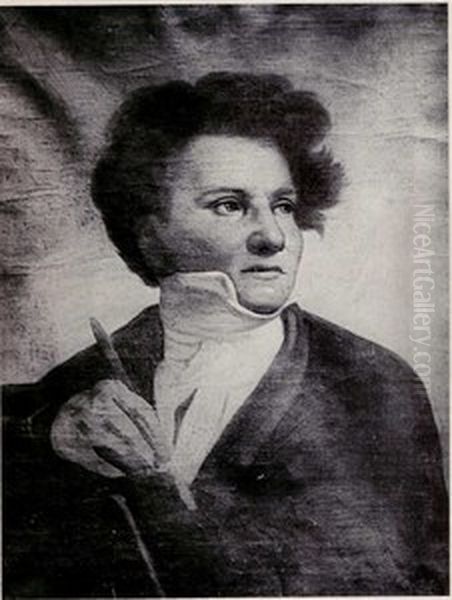 Autoportret Oil Painting by Jan Damel