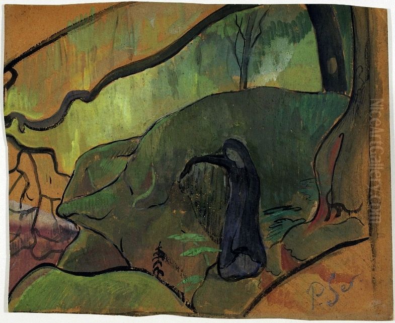 The Dream of the Earth. Oil Painting by Paul Serusier