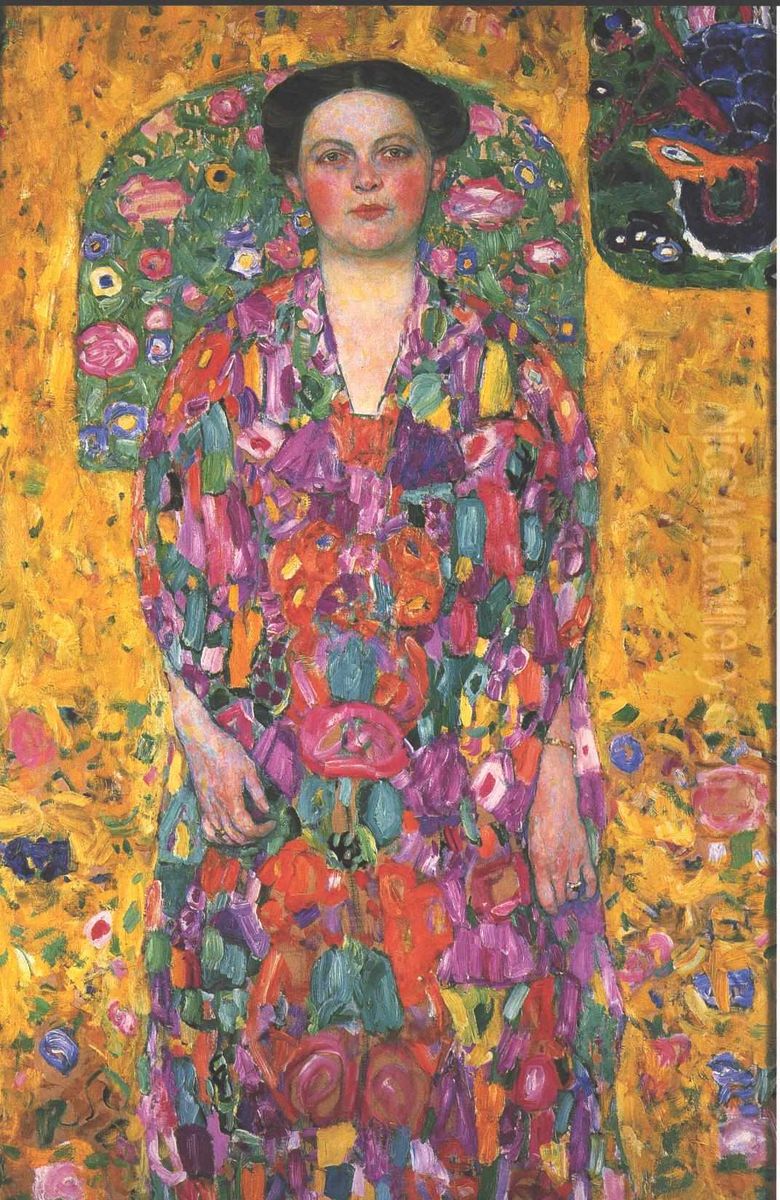 Portrait of Eugenia Primavesi Oil Painting by Gustav Klimt