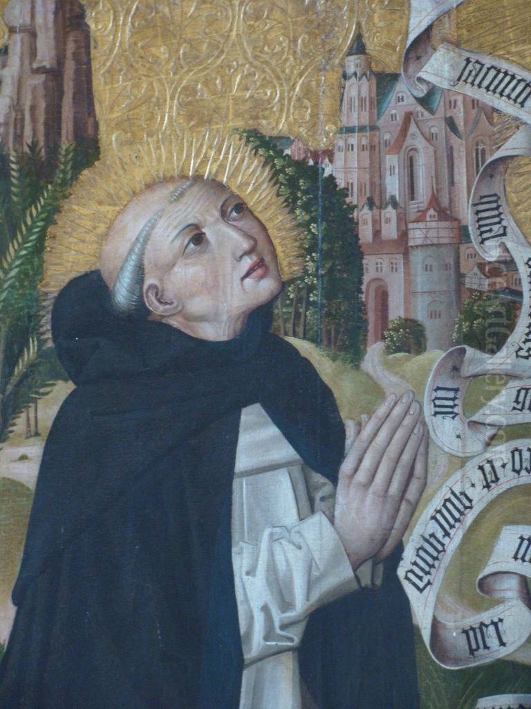 Vision of St. Jack Odrowaza Oil Painting by unknown