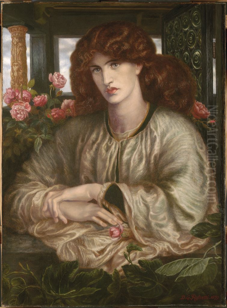 La Donna della Finestra Oil Painting by Dante Gabriel Rossetti