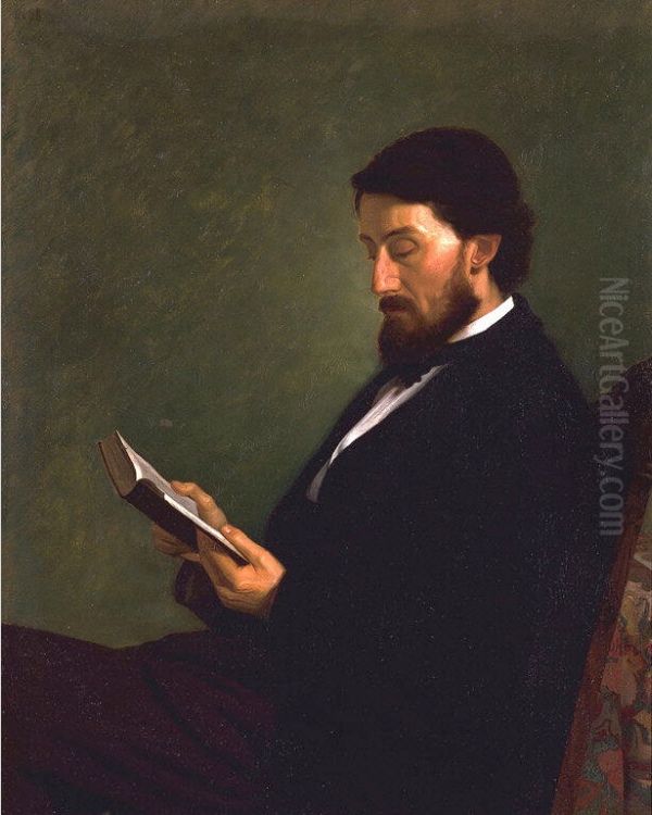 James Parton Oil Painting by Oliver Ingraham Lay