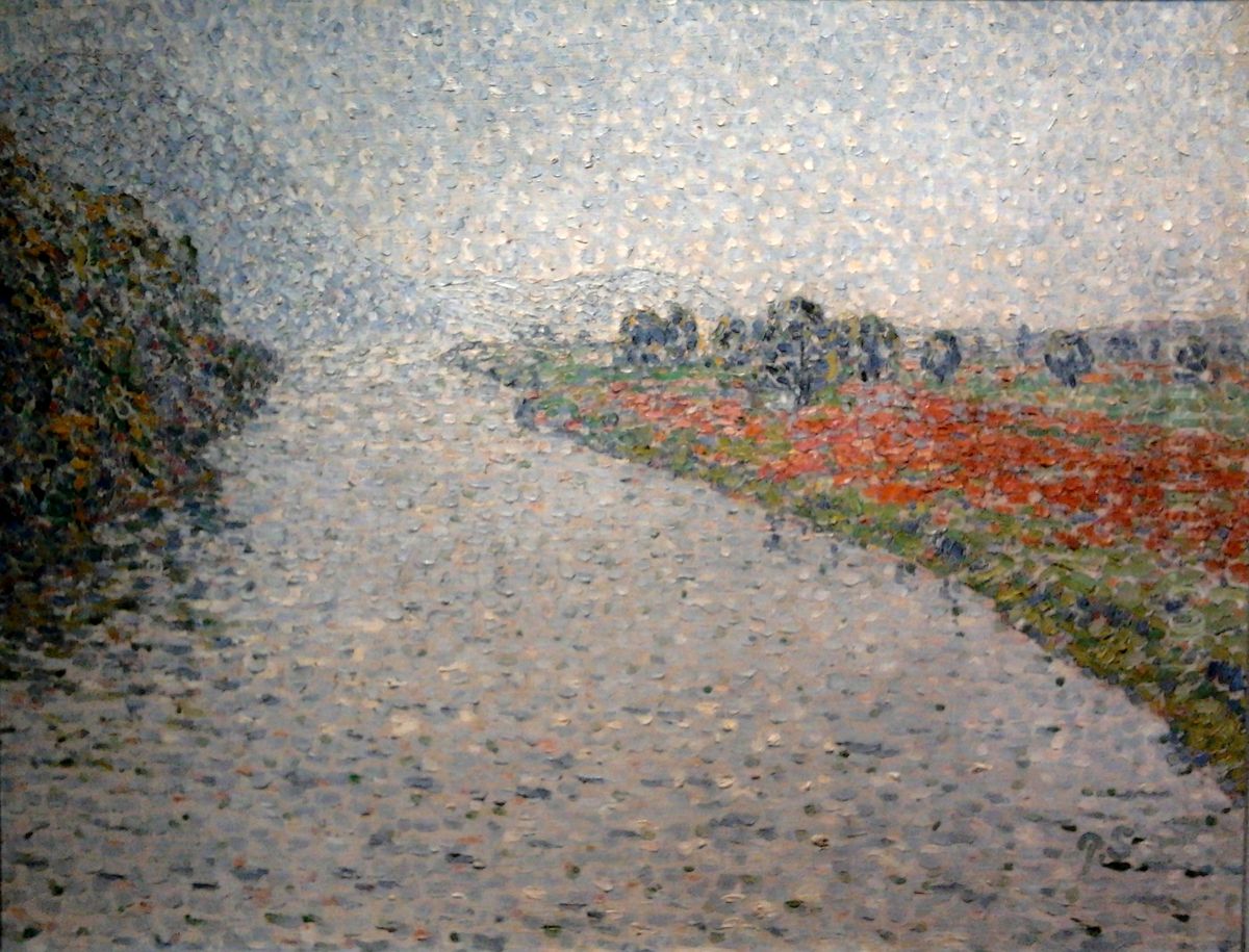 Ruhr Valley near Hohensyburg. Oil Painting by Christian Rohlfs