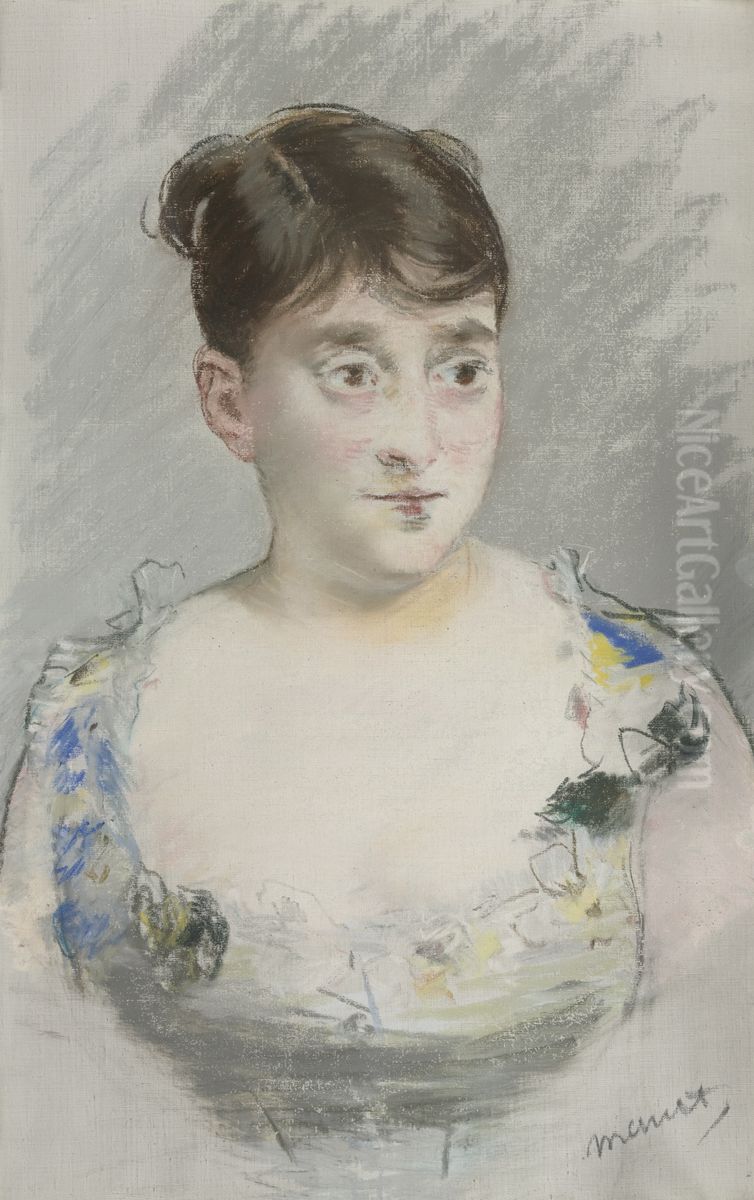 Madame du Paty Oil Painting by Edouard Manet