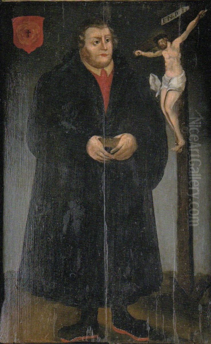 Unburned Luther Oil Painting by Luther Memorials Foundation of Saxony-Anhalt