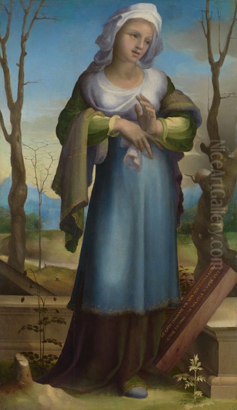 Marcia Oil Painting by Domenico Beccafumi