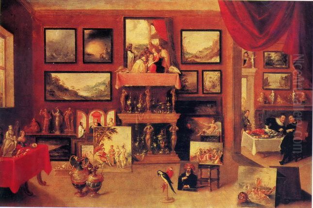 Cabinet of Art, Kiev Oil Painting by David Teniers the Younger