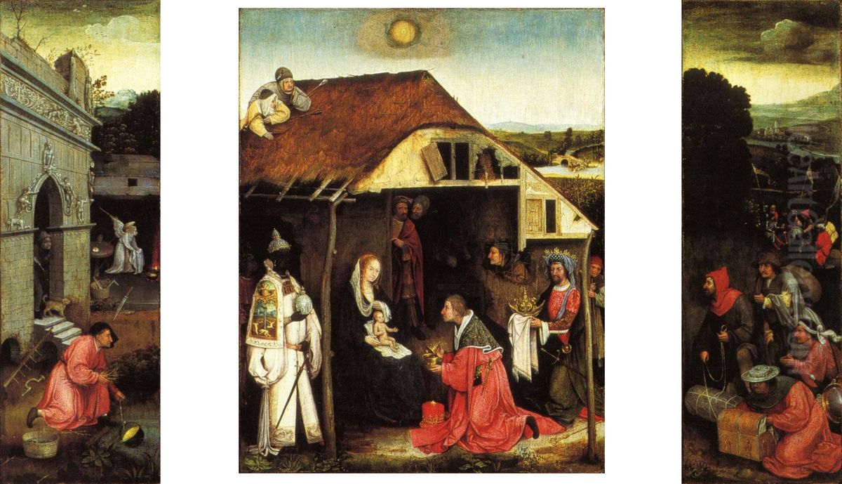 Adoration of the Magi Oil Painting by Hieronymous Bosch