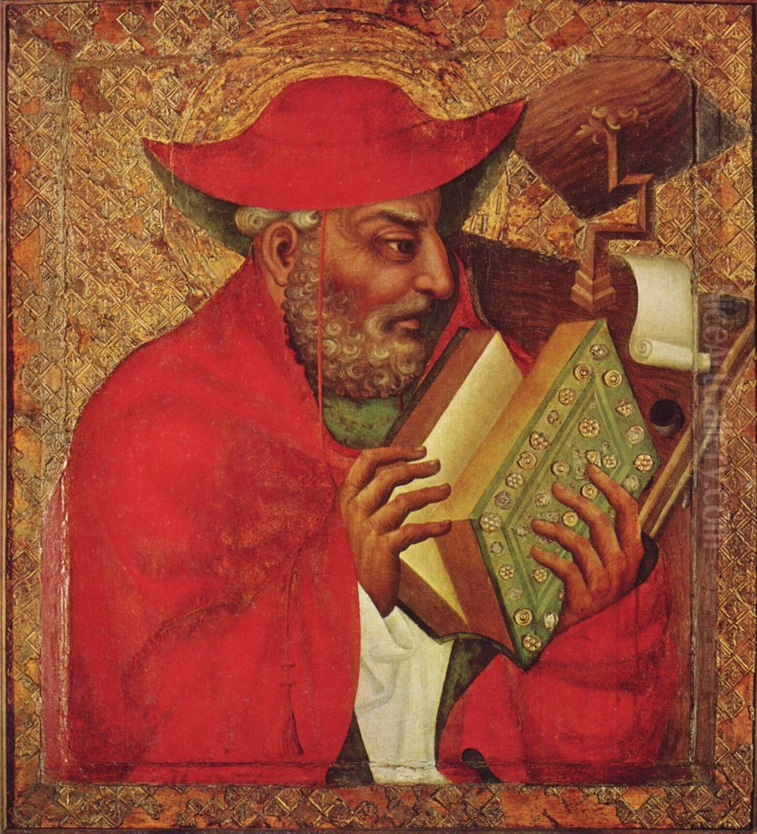 Saint Jerome Oil Painting by Theodoric of Prague