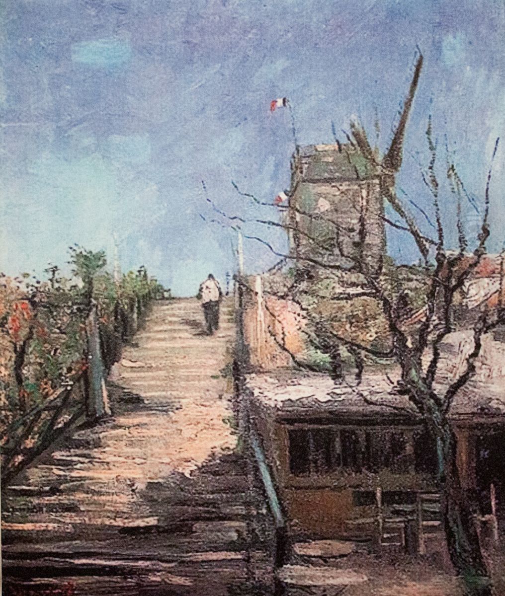Szelmalom a Montmartre-on Oil Painting by Vincent Van Gogh