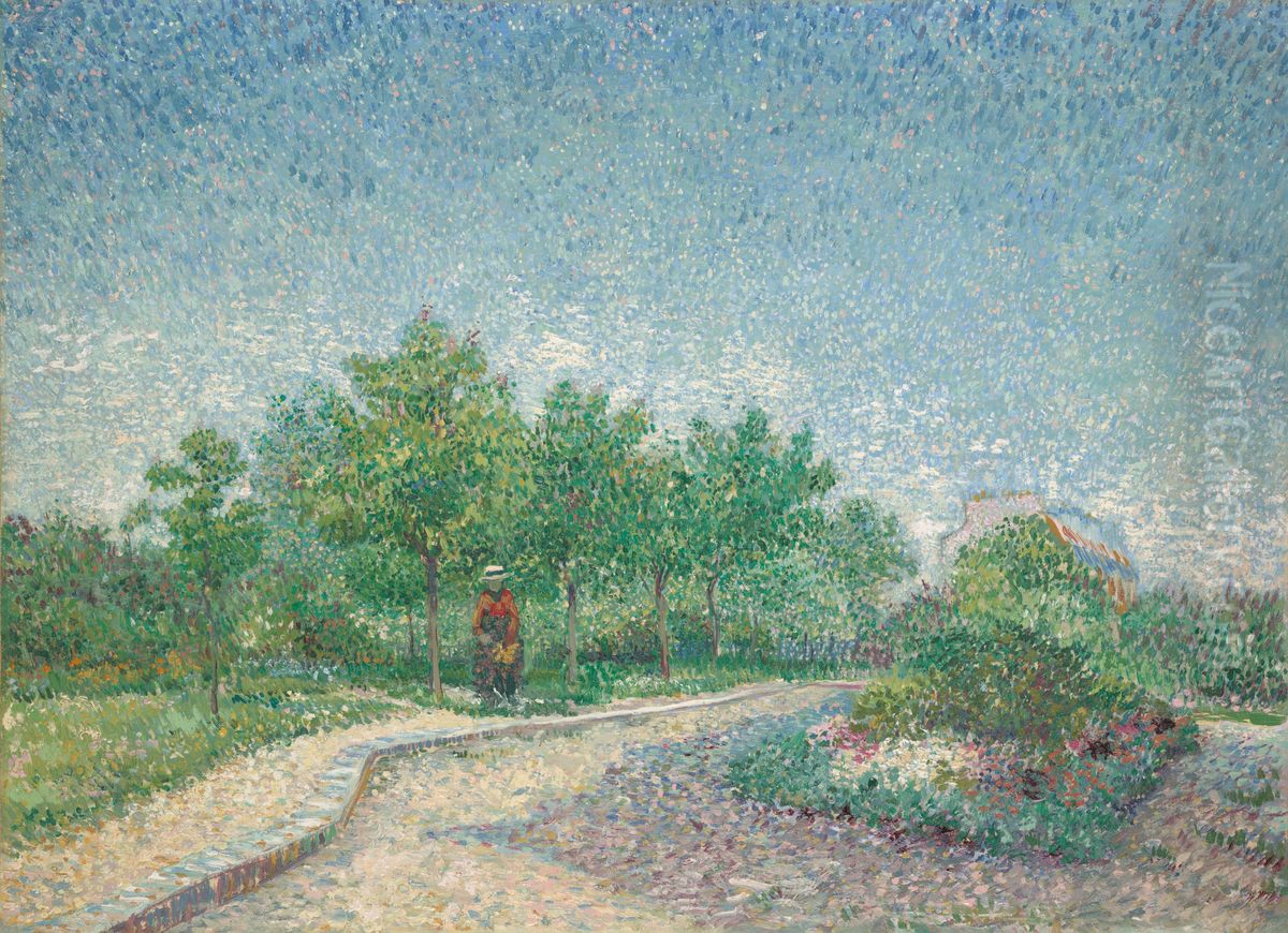 Square Saint-Pierre, Paris Oil Painting by Vincent Van Gogh