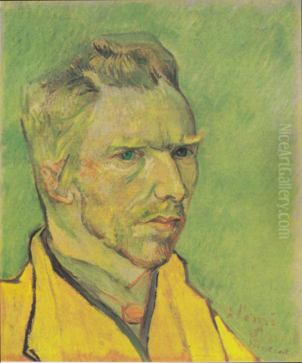 Selbstbildnis Oil Painting by Vincent Van Gogh