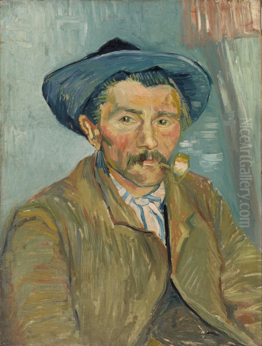 The Smoker (Le Fumeur) Oil Painting by Vincent Van Gogh