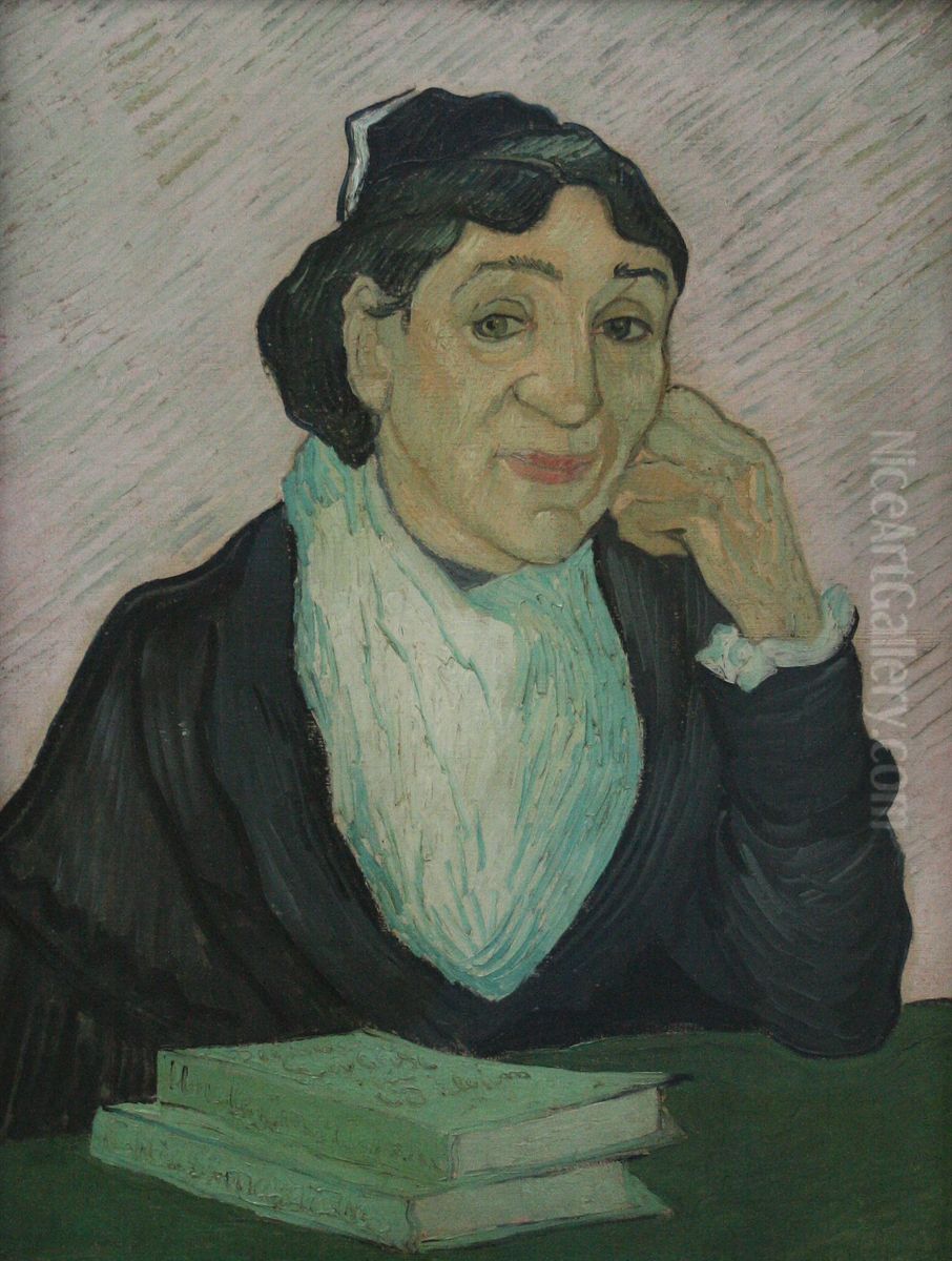 L'Arlesienne (Madame Ginoux) Oil Painting by Vincent Van Gogh