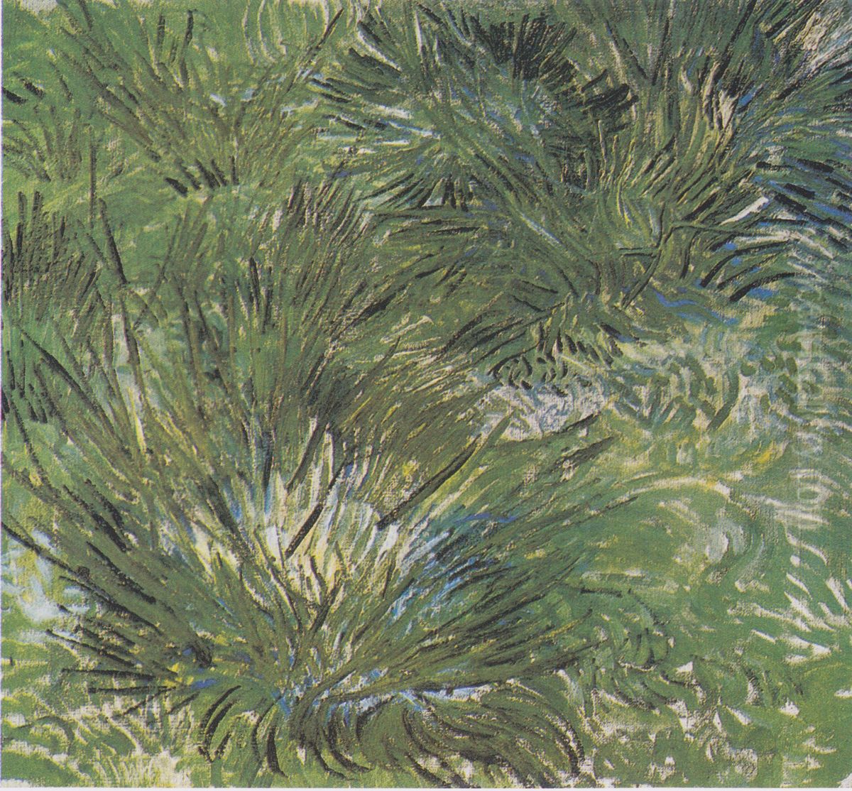 Grasbuschel Oil Painting by Vincent Van Gogh