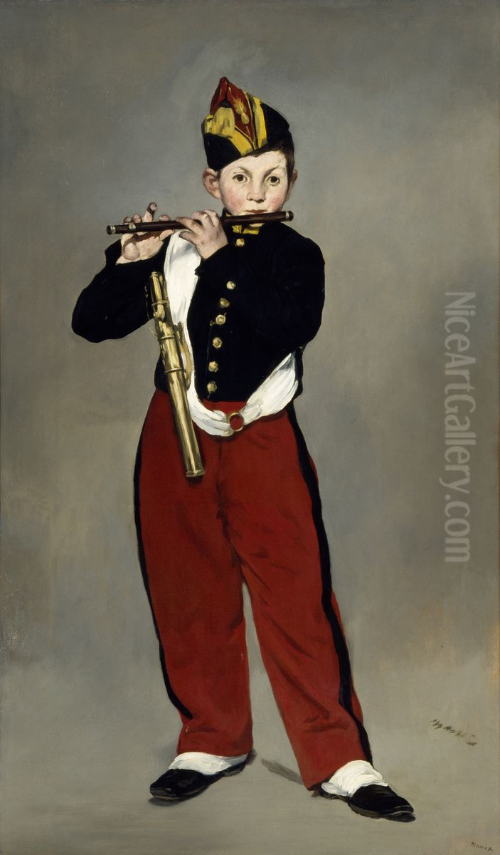 The Fif Oil Painting by Edouard Manet