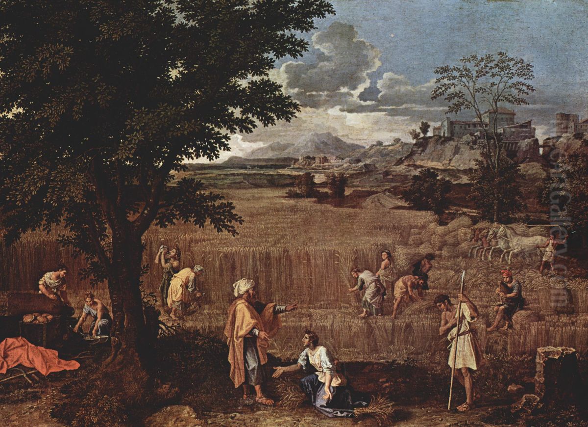 Summer Oil Painting by Nicolas Poussin