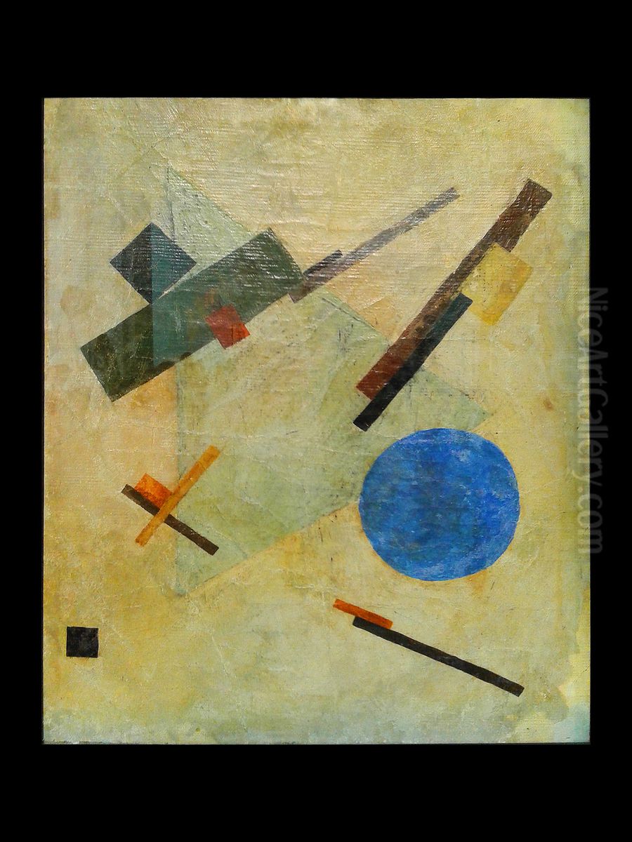 Suprematist Composition 1 Oil Painting by Kasimir Sevrinovitch Malevich