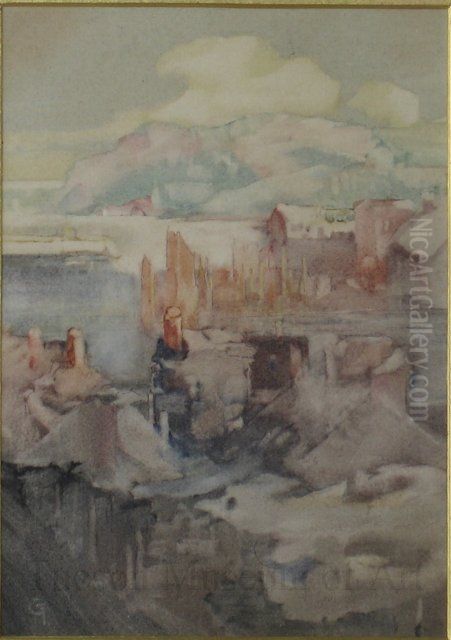 Unknown Oil Painting by Charles John Collings