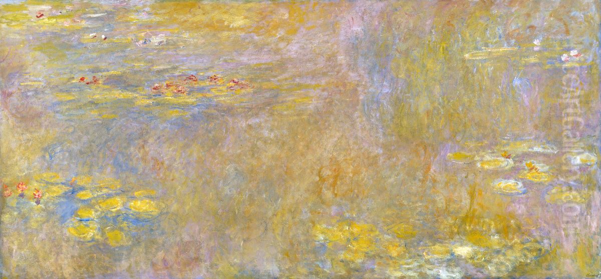 Water-Lilies Oil Painting by Claude Oscar Monet