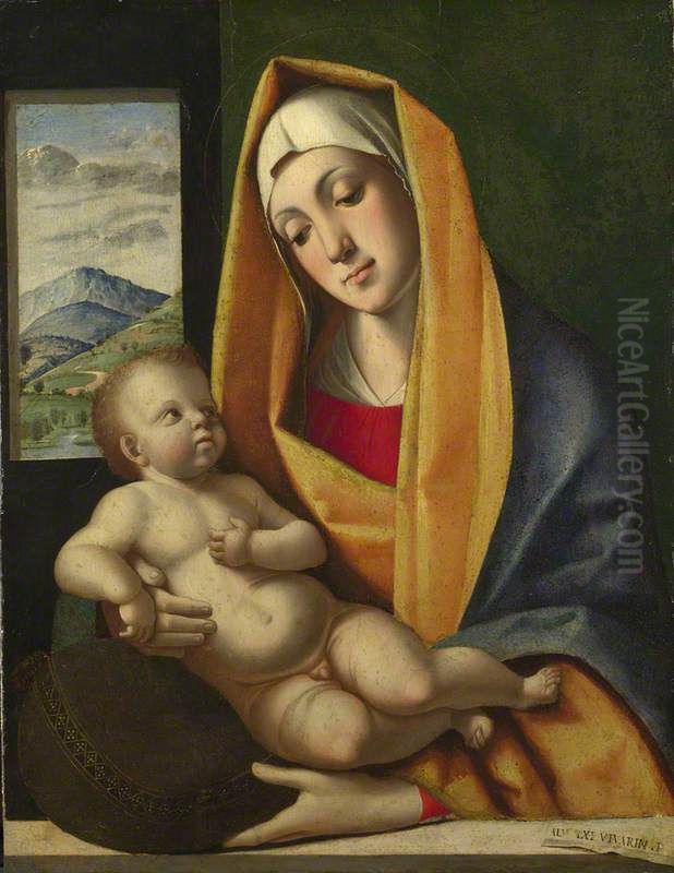 The Virgin and Child Oil Painting by Alvise Vivarini