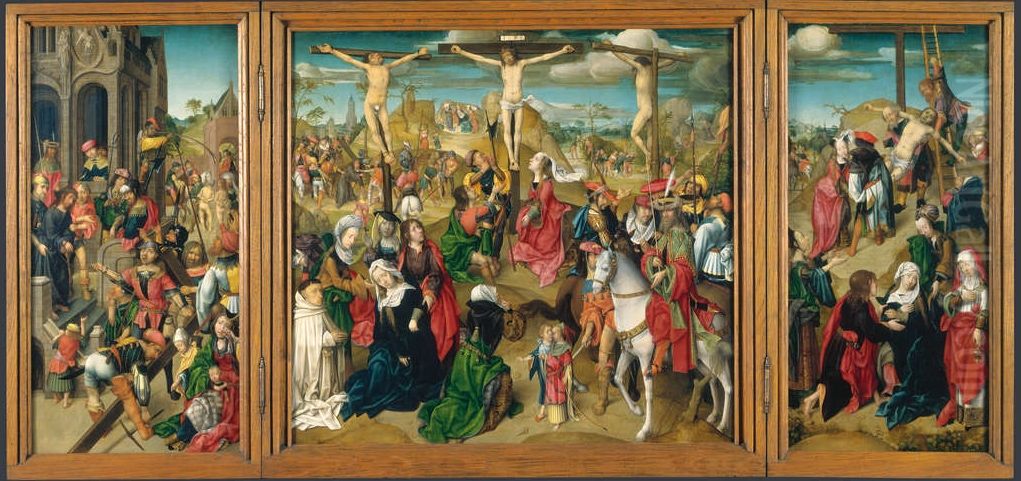 Scenes from the Passion of Christ Oil Painting by Master of Delft