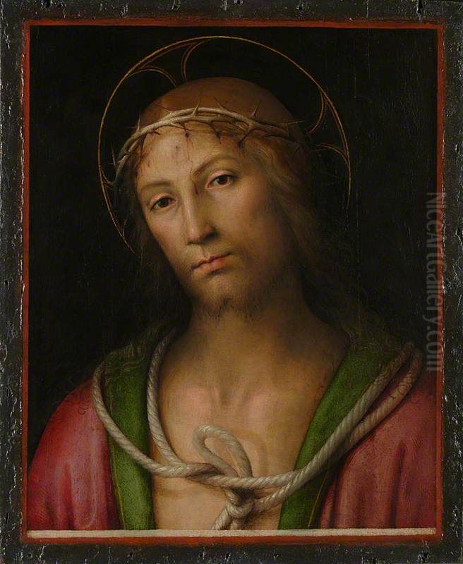 Christ Crowned with Thorns Oil Painting by Lo Spagna