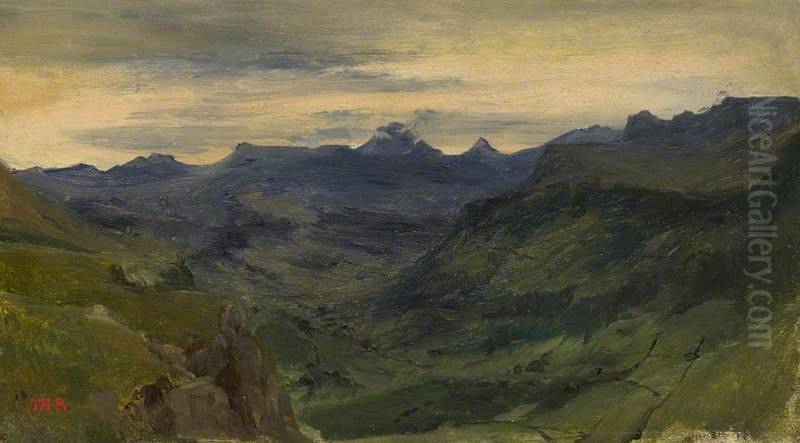 The Valley of St-Vincent Oil Painting by Theodore Rousseau