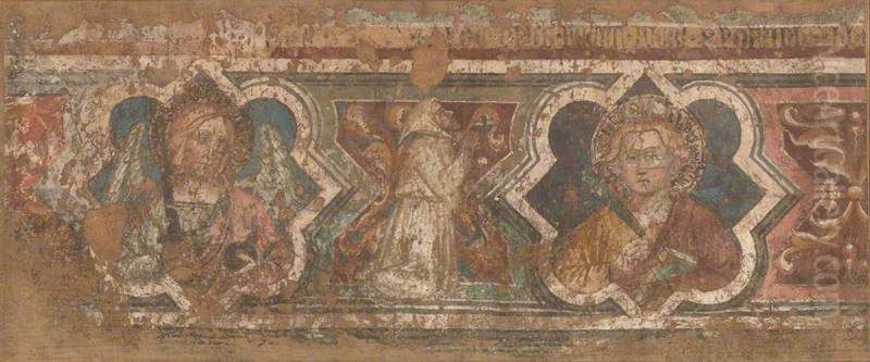 Decorative Border Oil Painting by Spinello Aretino