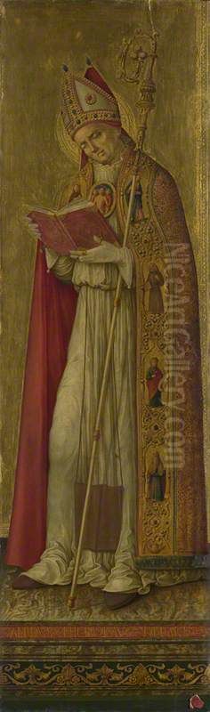 Saint Nicholas Oil Painting by Benvenuto di Giovanni