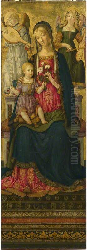 The Virgin and Child Oil Painting by Benvenuto di Giovanni