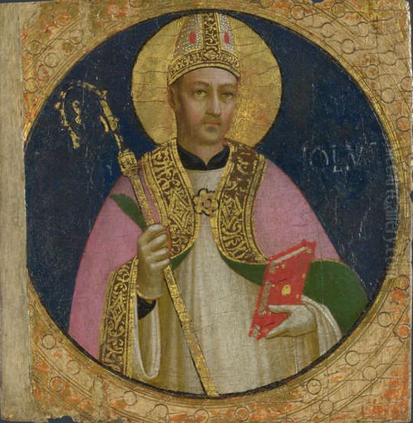 Saint Romulus Oil Painting by Fra Angelico