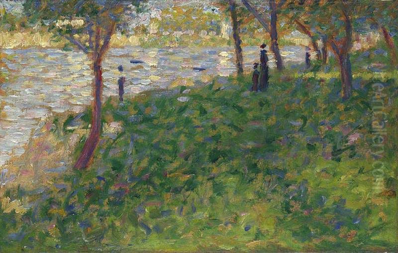 Study for \ Oil Painting by Georges Seurat