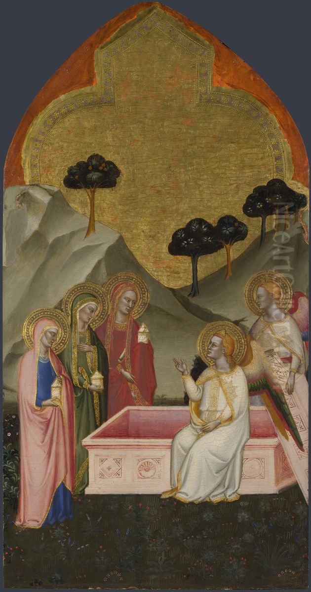 Upper Tier Panel Oil Painting by Jacopo di Cione