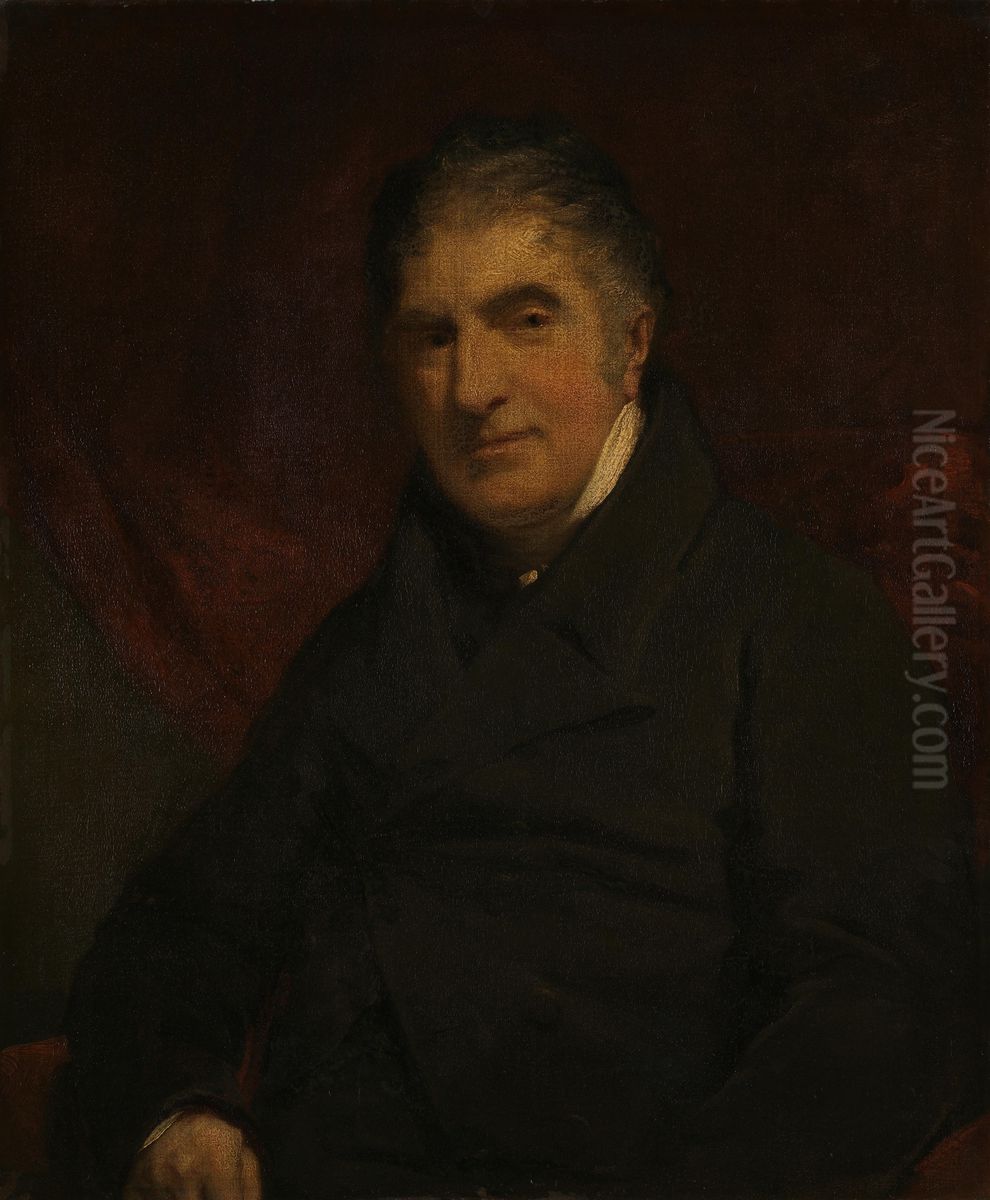 Reverend William Holwell Carr Oil Painting by John Jackson