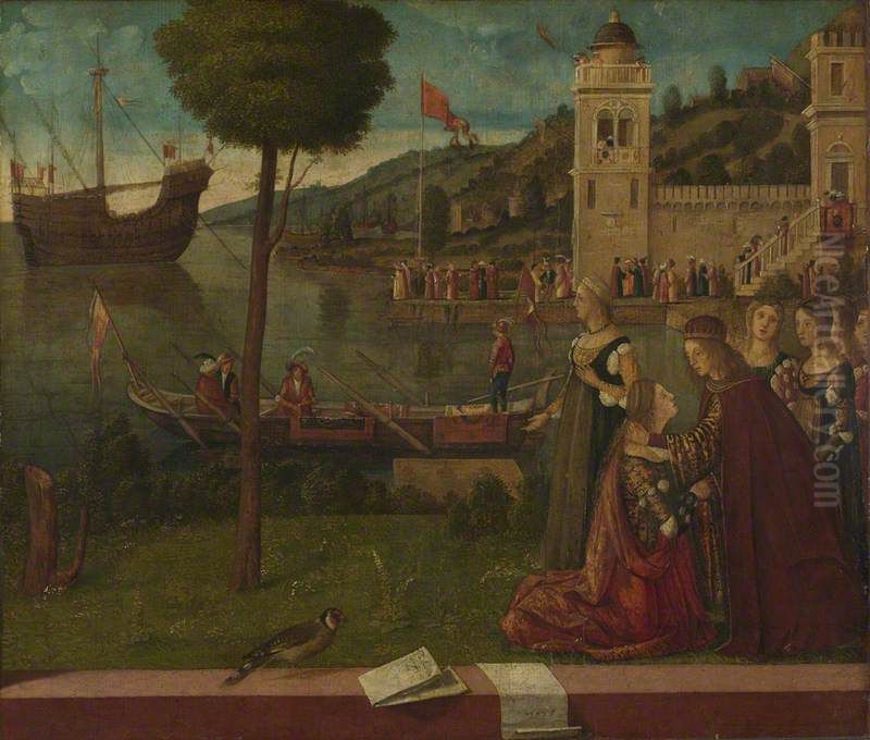 The Departure of Ceyx Oil Painting by Vittore Carpaccio