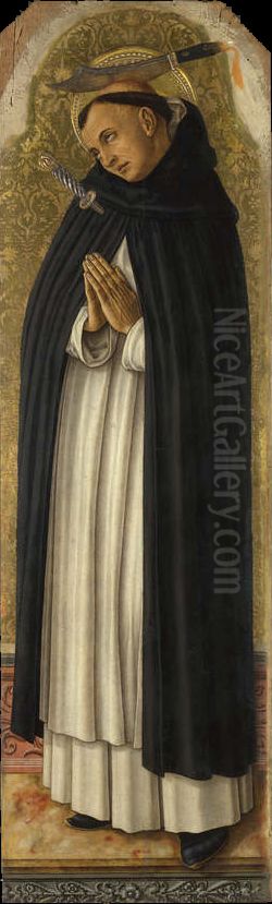 Saint Peter Martyr Oil Painting by Carlo Crivelli