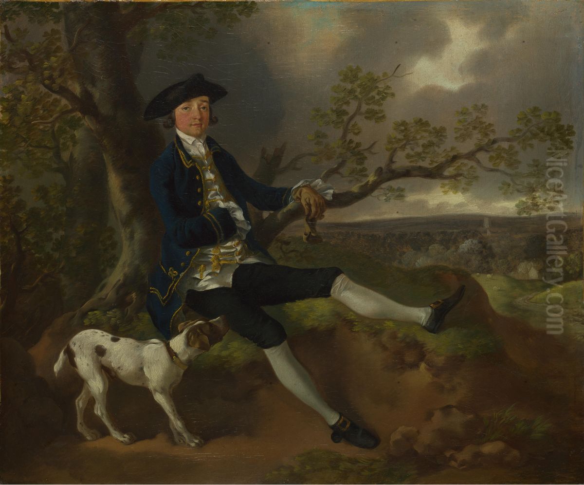 John Plampin Oil Painting by Thomas Gainsborough