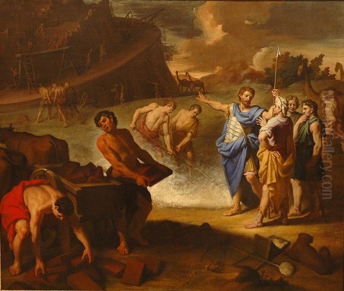 The Tower of Babel Oil Painting by unknown