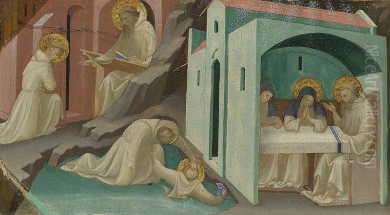 Incidents in the Life of Saint Benedict Oil Painting by Lorenzo Monaco