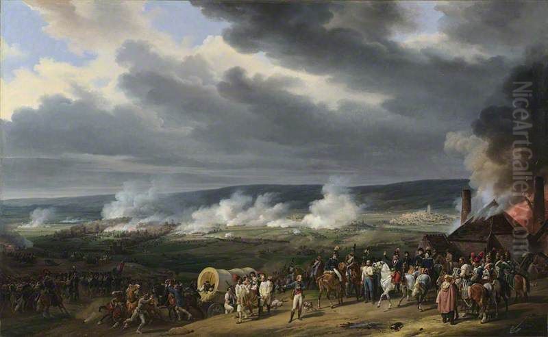 The Battle of Jemappes Oil Painting by Horace Vernet