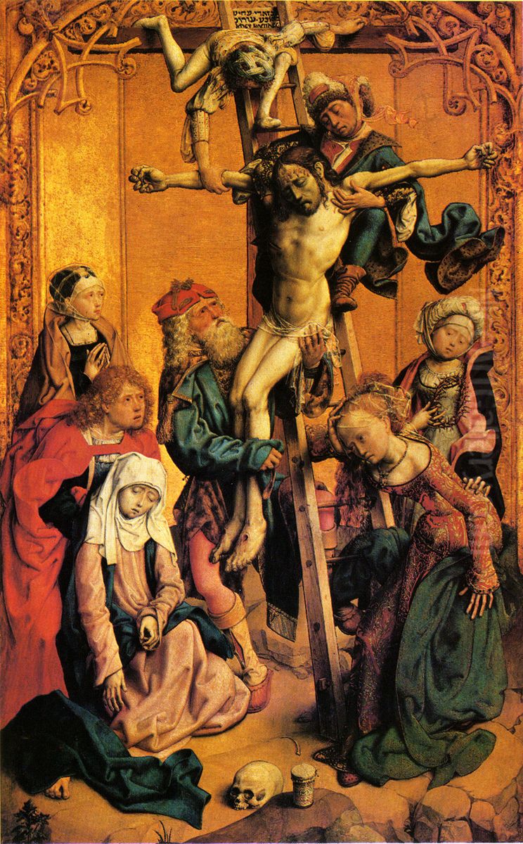The Deposition Oil Painting by Master of the Saint Bartholomew Altarpiece