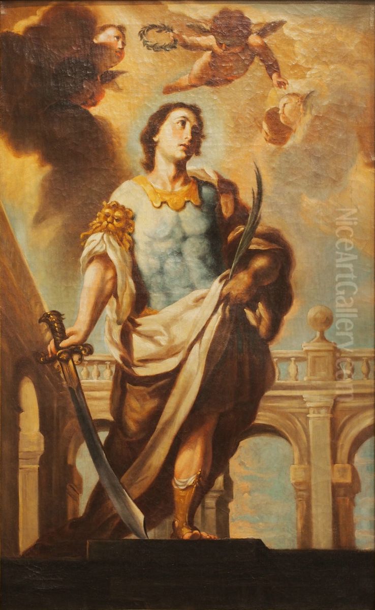 San Acisclo Oil Painting by Antonio Palomino