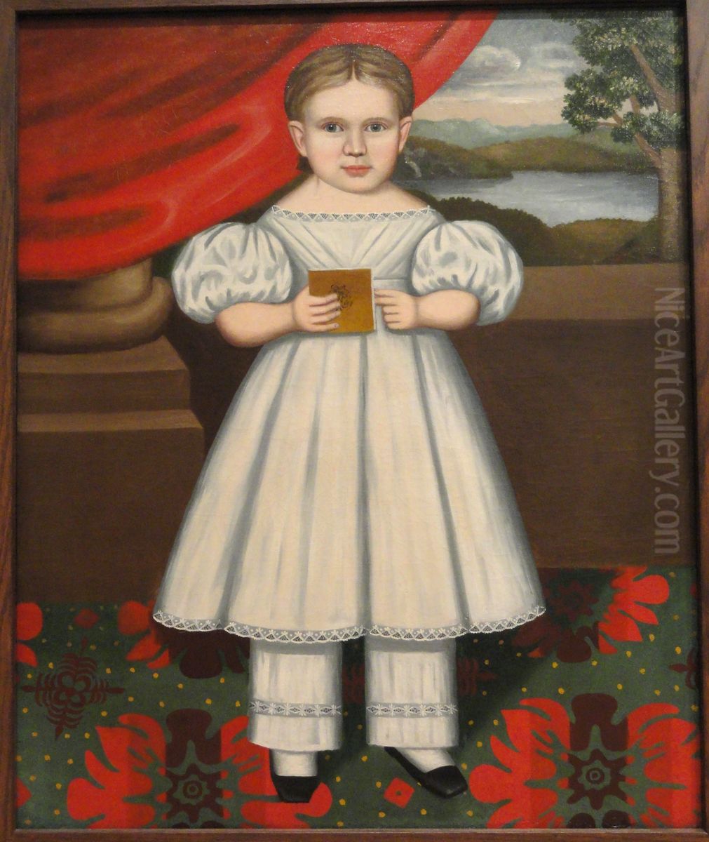 Sarah Elizabeth Ball Oil Painting by Erastus Salisbury Field