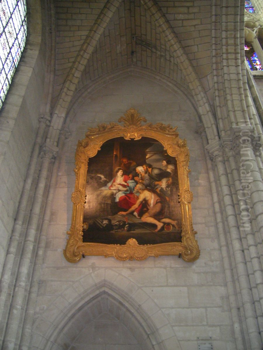 Adoration of the shepherds Oil Painting by (studio of) Rubens, Peter Paul