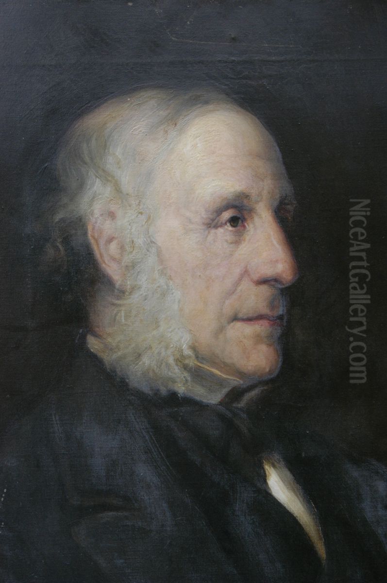 portrait of William Fane De Salis Oil Painting by Walter William Ouless