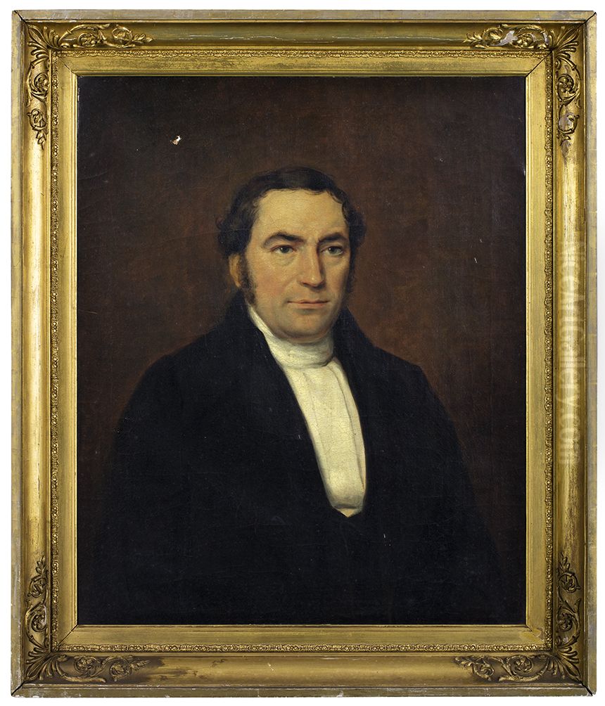 Groninger burger, Oil Painting by Jan Ensing