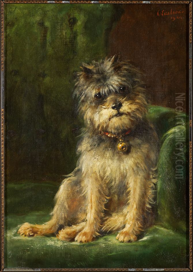 Affenpincher, Oil Painting by Otto Erelman