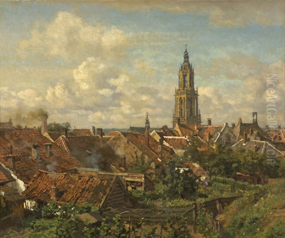 Rhenen, Oil Painting by Willem Bastiaan Tholen