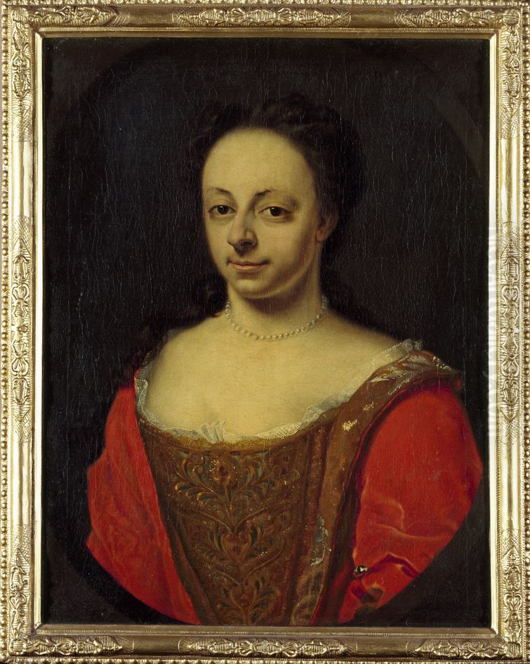Maria Jacobus Junius, Oil Painting by Jan Abel Wassenbergh I